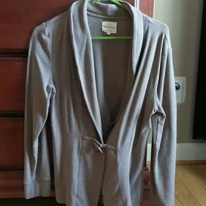 Tan Banana Republic heavy cardigan